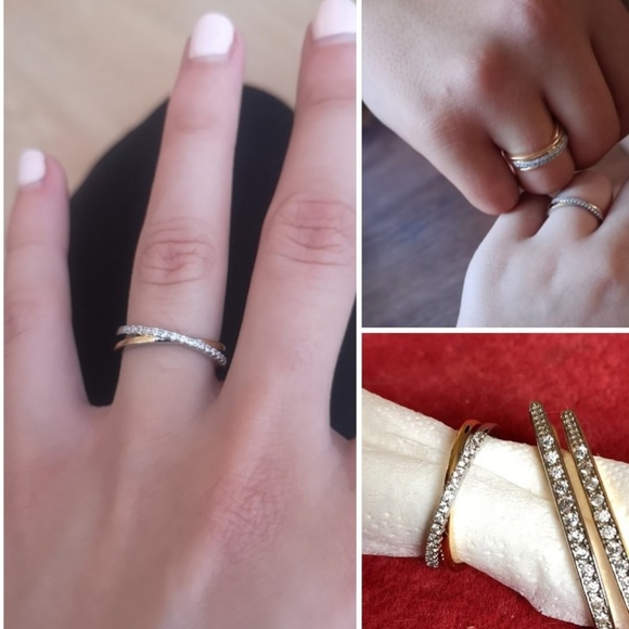 14k gold diamond ring - Picture 6 of 6